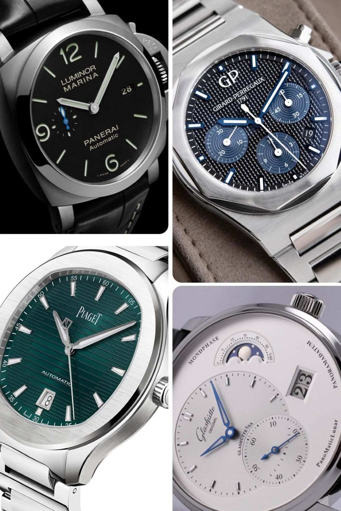 Piaget Compared with Other Watch Brands