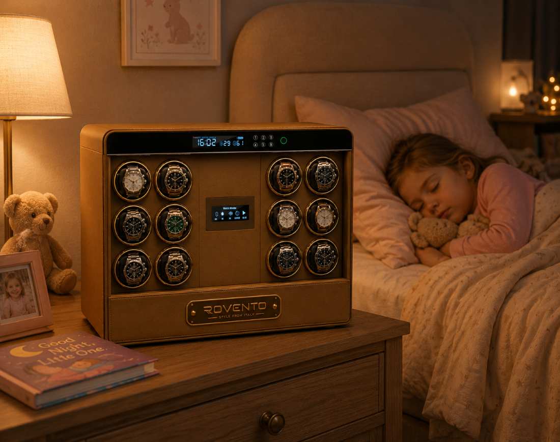 Rovento Watch Winder - Multiple Capacity Options for Every Collector